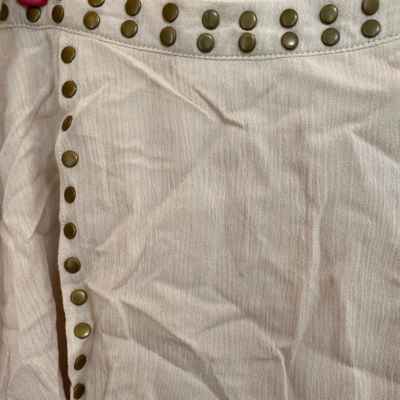 NWT Francesca's Layered Studded Skirt - Picture 4 of 9